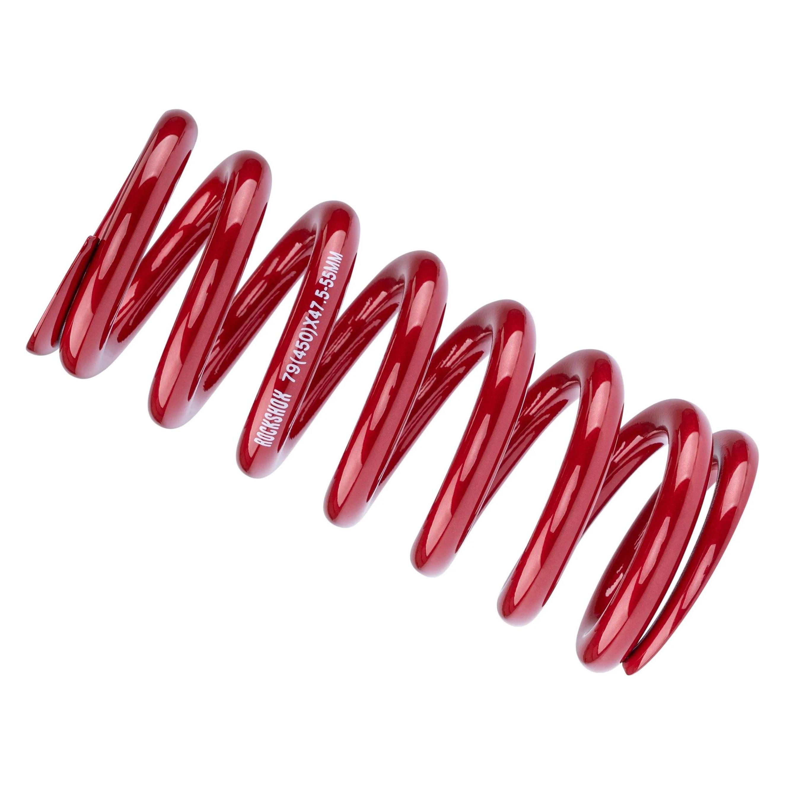 RockShox Coil Spring, Metric, Electric Red 134mm (134 mm, 47.50 mm) (00.4118.200.106)