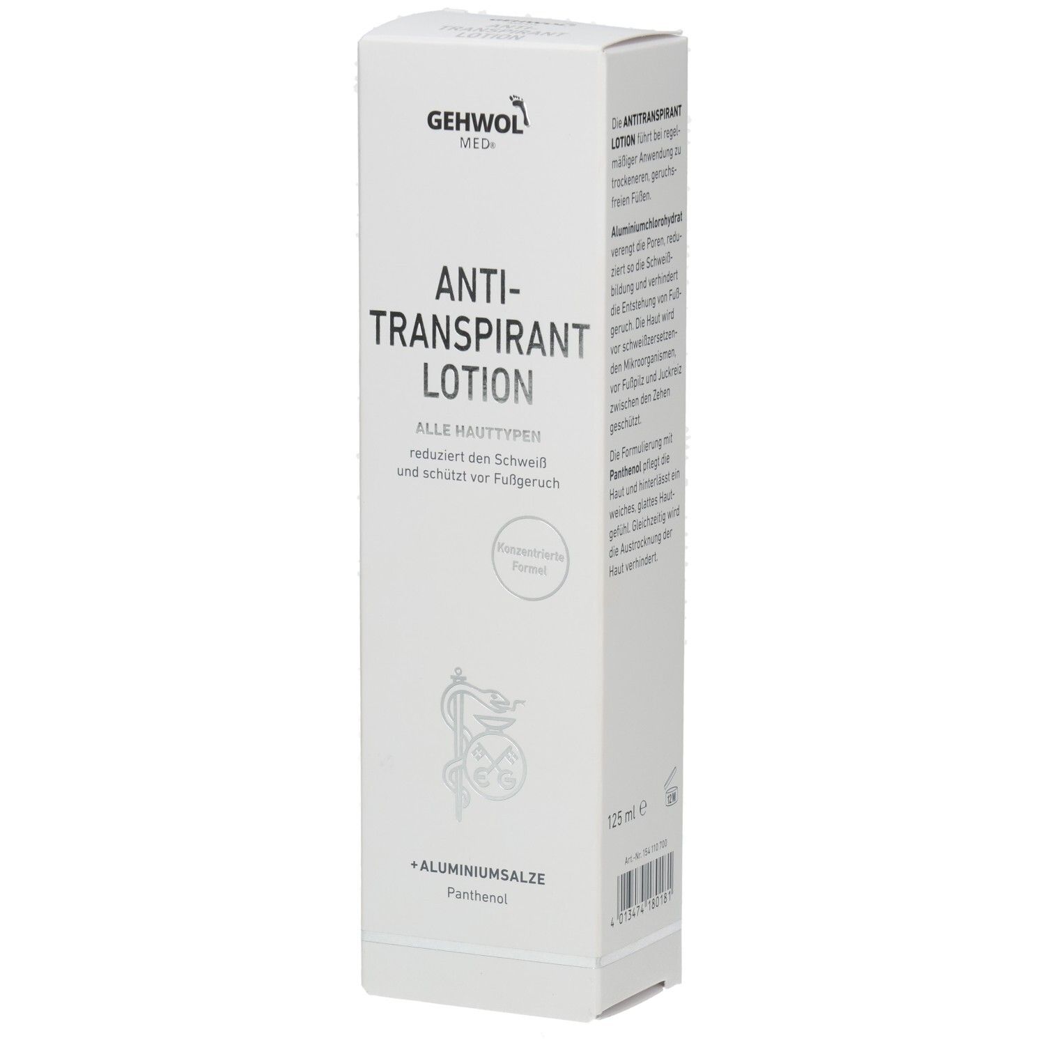 Gehwol MED Antitranspirant Lotion 125 ml