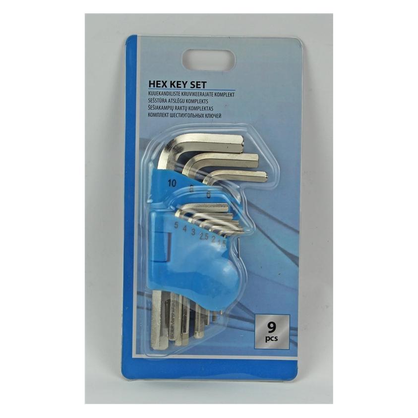 Okko HEXAGONA KEY SET HH F-70002A 9PCS 1.5-10 (Hex) (33048184)