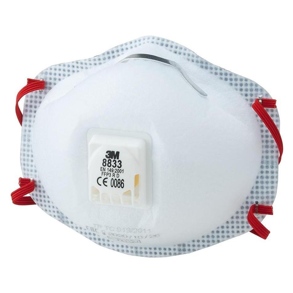 3M Atemschutzmaske (FFP3, 1x) (8833)