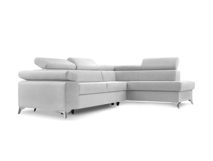 Ecksofa MADRYT Rechts Aschegrau (Vena 3)