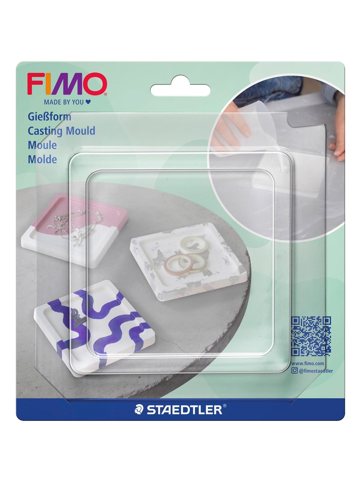 Staedtler FIMO casting mould square