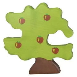 Holztiger Apfelbaum für Vögel