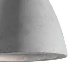 Ideal Lux 129082 Pendelleuchte Oil 1x60W| E27 - Concrete