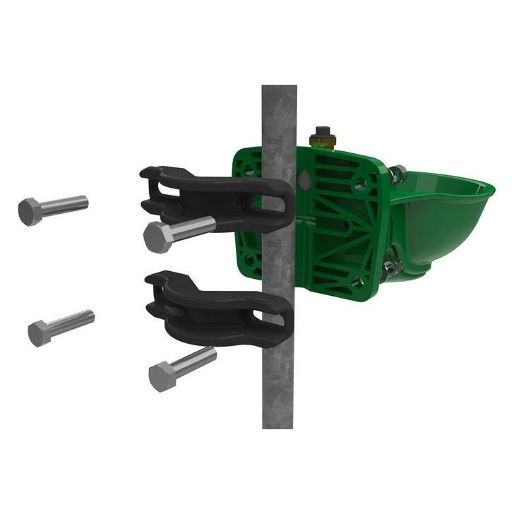 Kerbl Rohrbefestigungsbügel, paarweise für H10+HP20 -140mm (222019)