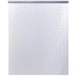 vidaXL, Fensterfolie, Fensterfolien 2 Stk. Matt Sternen-Muster PVC (500 x 90 cm)