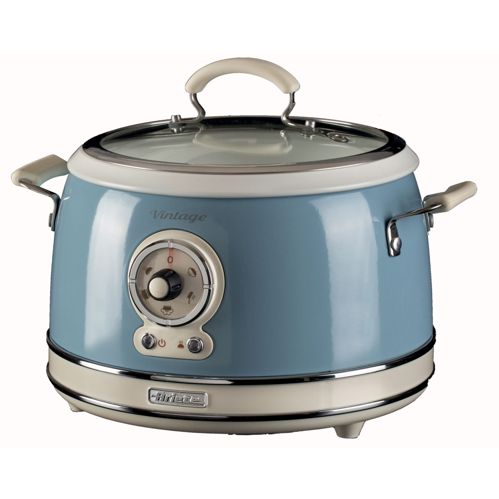 Ariete Vintage Dampfgarer, blau