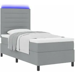 vidaXL, Boxspringbett, Ulises Lines design (90 x 200 cm)