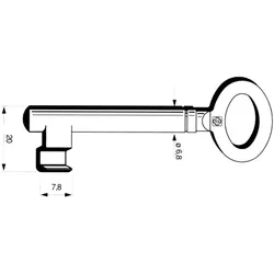Buntbartschlüssel  Austria -  10