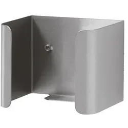 MediQo-line Ersatzrollenhalter einzeln Edelstahl 1 Rolle für eine Standard Toilettenpapierrolle