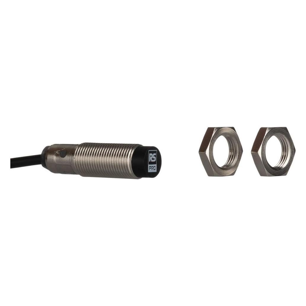 RS PRO M12 x 1 Näherungssensor zylindrisch NPN 8 mm 10 30 V dc IP68 (Sensor) (2066158)