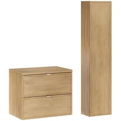 BADMÖBEL 60cm Elias 2er-Set Holz