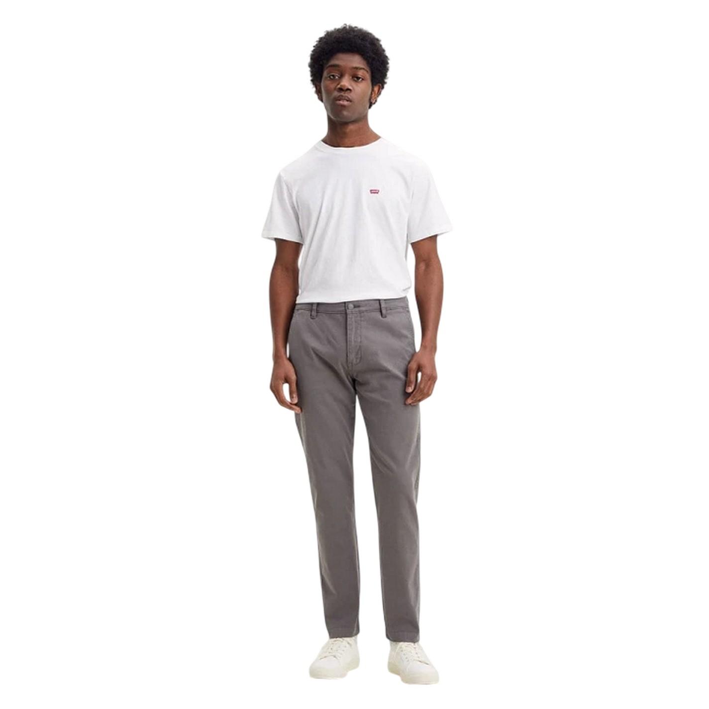 Levis Heren Skinny Chinos (Tinnen Grijs)