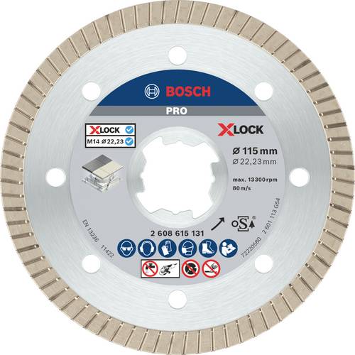 Bosch Accessories 2608615131 Diamanttrennscheibe Durchmesser 115 mm 1 St.