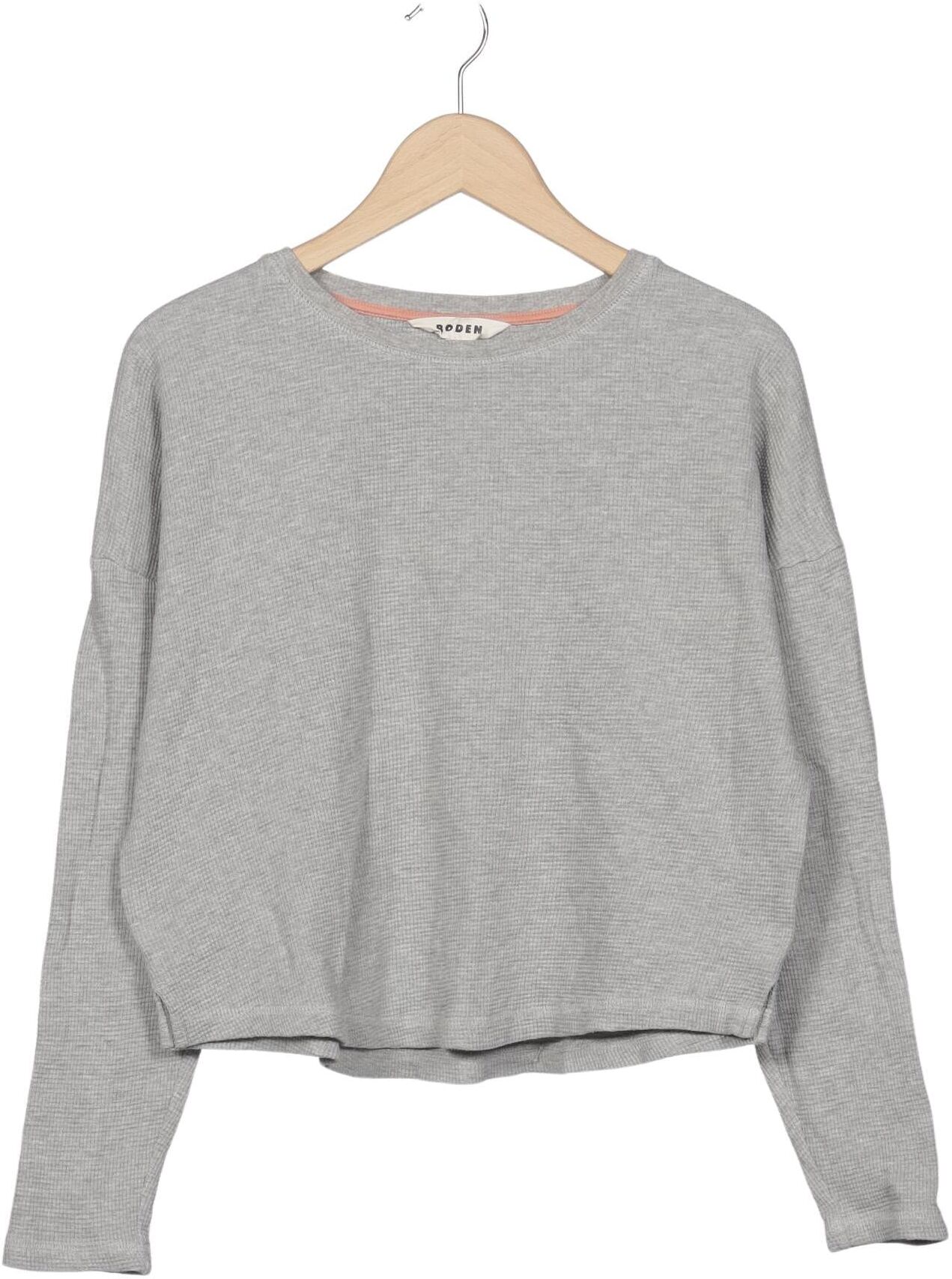 Boden Damen Pullover, Grau, Gr. S, Baumwolle - Second Hand