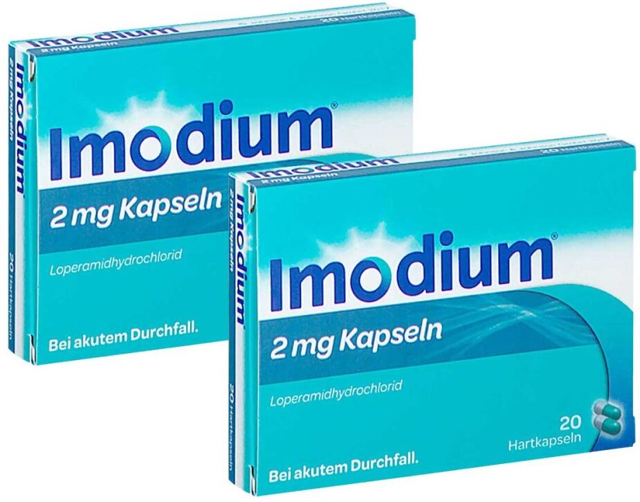 Imodium Kapseln 2 mg bei Durchfall 2x20stk