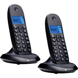 Motorola DECT Phone DECT Mobilteil Schwarz 107C1002CB+