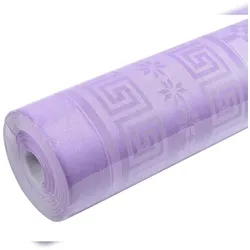 Pronappe RD260633I 12x Papiertischdecke auf Rolle mit Damastprägung6x1,18m Flieder