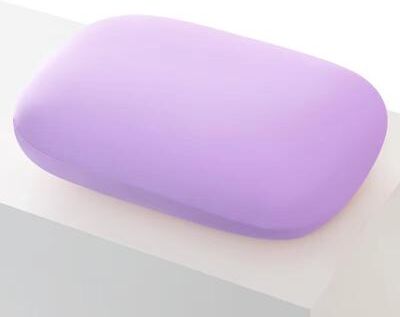 Inspired Finds Memory Foam Travel Neck Pillow Slow Rebound Cervical Support & Nap Cushion cool Feel(purple) 13.39x9.45in