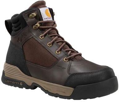 "Carhartt Force HD 6"" Composite Toe - Mens 14 Brown Boot Medium"