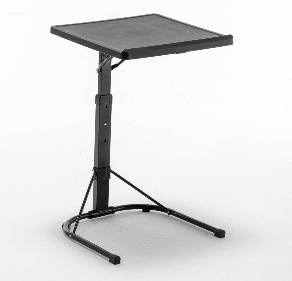 Livista Laptoptafel - Inklapbare en hoogteverstelbare bijzettafel - Zwart