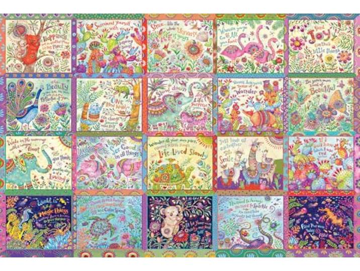 Cobble Hill legpuzzel Happy Thoughts - 2000 stukjes puzzel