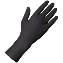 Select Black 300 U.-Handschuhe Gr. XS, Latex unsteril puderfrei (100 Stck.)