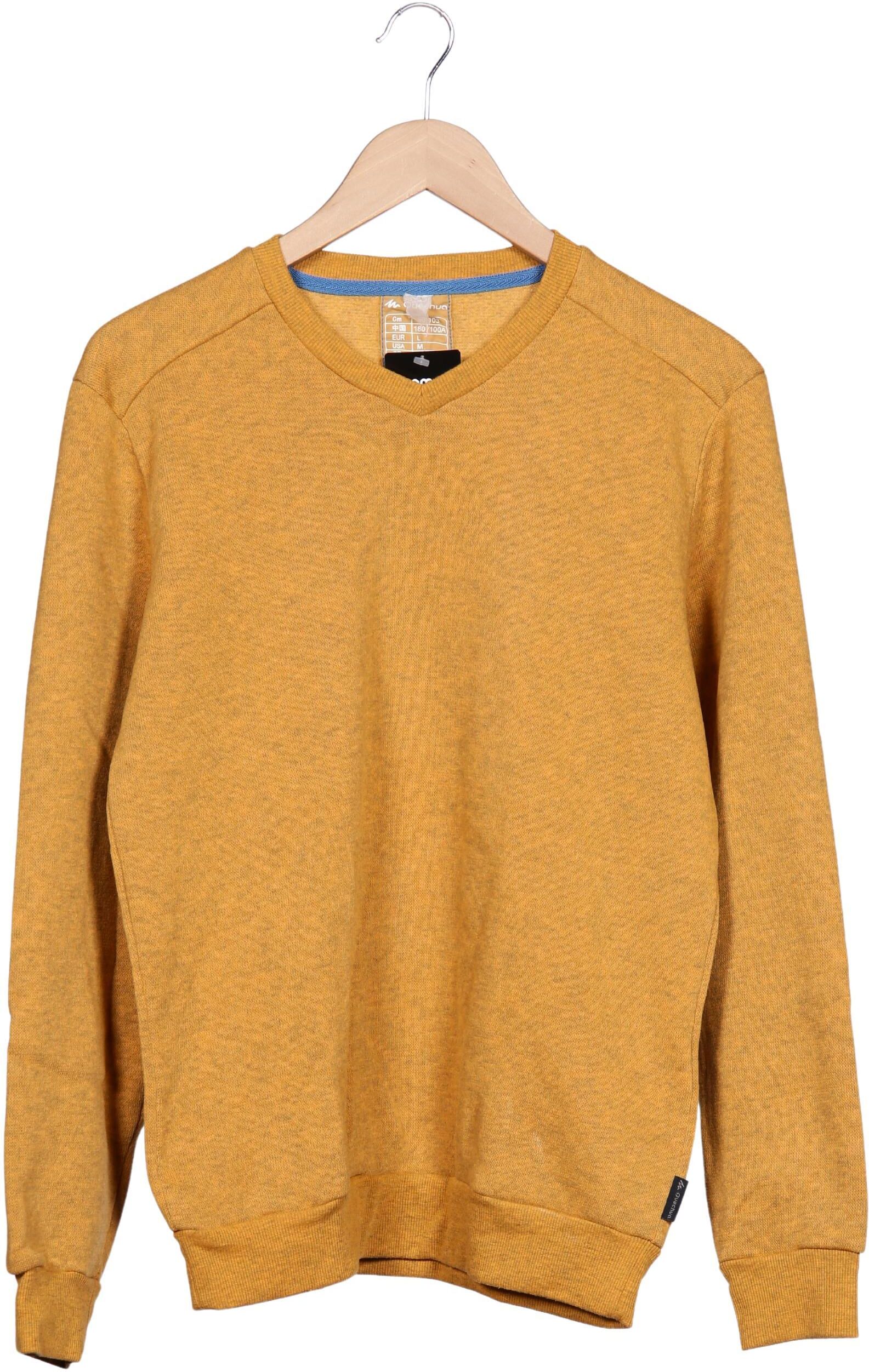 quechua Herren Sweater, Gelb, Gr. L, Synthetik - Second Hand