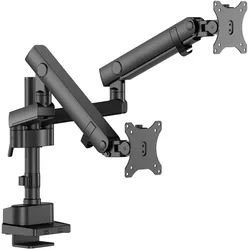 KIMEX - PC-Monitorhalterung mit mechanischer Feder 2 PC-Monitore 17"-35"