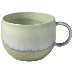Kaffeetasse PERLEMOR ALGA (BHT 9,10x6,60x11,80 cm) - grün - BHT 9,10x6,60x11,80 cm