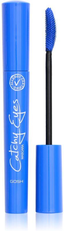 GOSH COPENHAGEN Catchy Eyes Allergy Certified volume mascara for sensitive eyes shade 003 Crazy Blue 8 ml