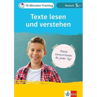 Klett 10-Minuten-Training Deutsch Texte lesen und verstehen 5. Klasse, Geheftet von , Klett Lerntraining bei PONS Langenscheidt GmbH,