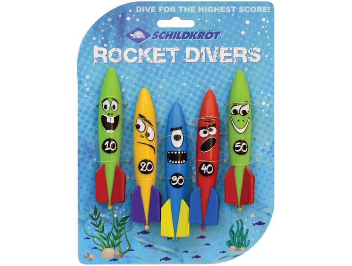 Schildkröt Rocket Divers 5er Set