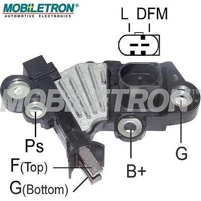 Mobiletron Generatorregler [Hersteller-Nr. VR-B026] für Fiat, Citroën, Ford, Peugeot