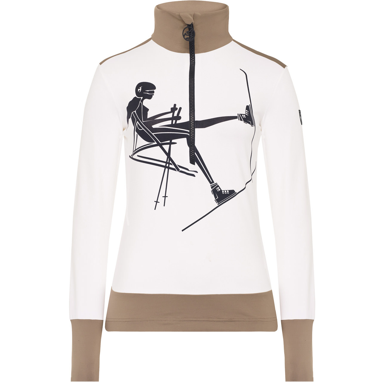 Toni Sailer Damen Skishirt MARYLOU habitat beige - 40