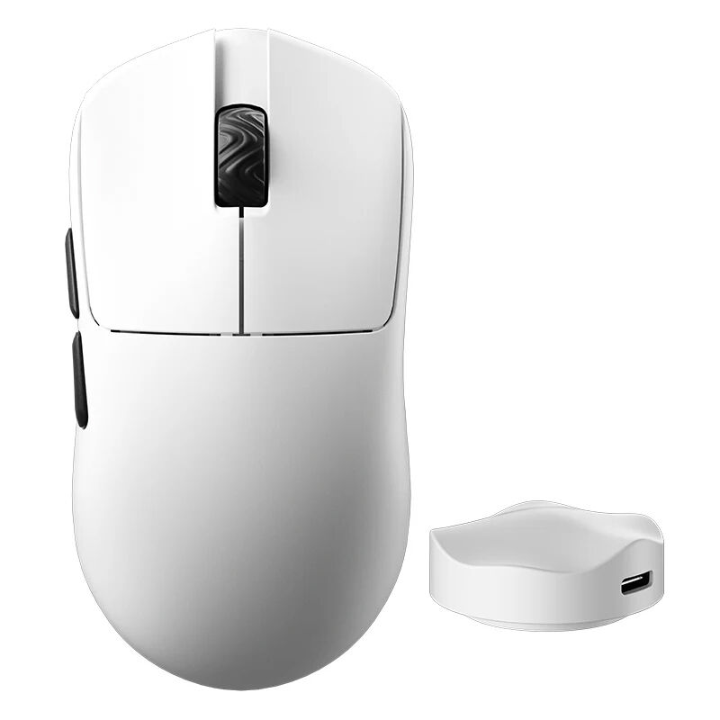 Scyrox V6 kabellose Gaming-Maus, 8.000 Hz, 8K Dongle - Kailh Optical Switches, weiß
