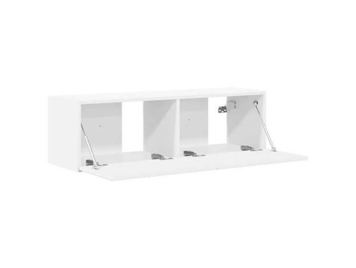 NEUF Armoire TV - Blanc - Meuble TV/HIFI - Montage mural - Blanc 60x31x29.5 cm - bois d'ingénierie TT2675