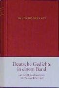 Hans-Joachim Simm - Deutsche Gedichte in einem Band. Aus zwölf Jahrhunderten - Preis vom 18.10.2026 19:22:15 h