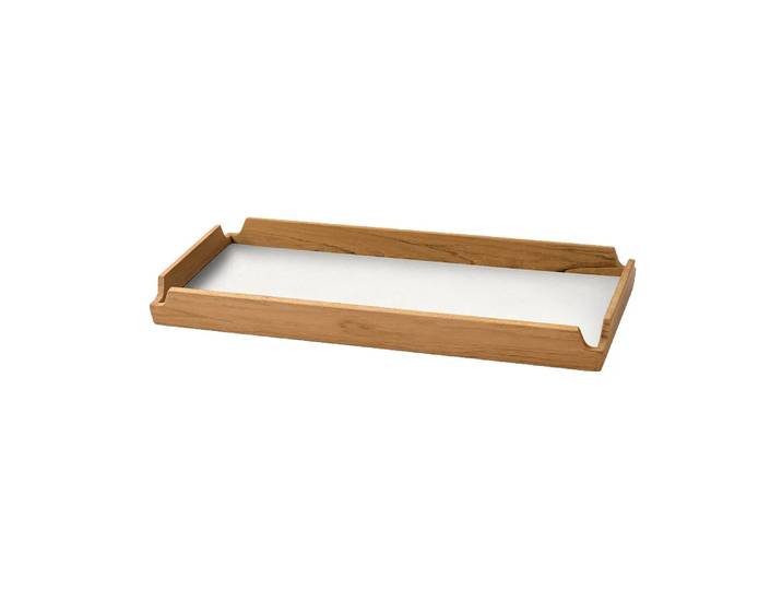 LIND DNA Plateau Airy Nupo Pure white-teak, slim