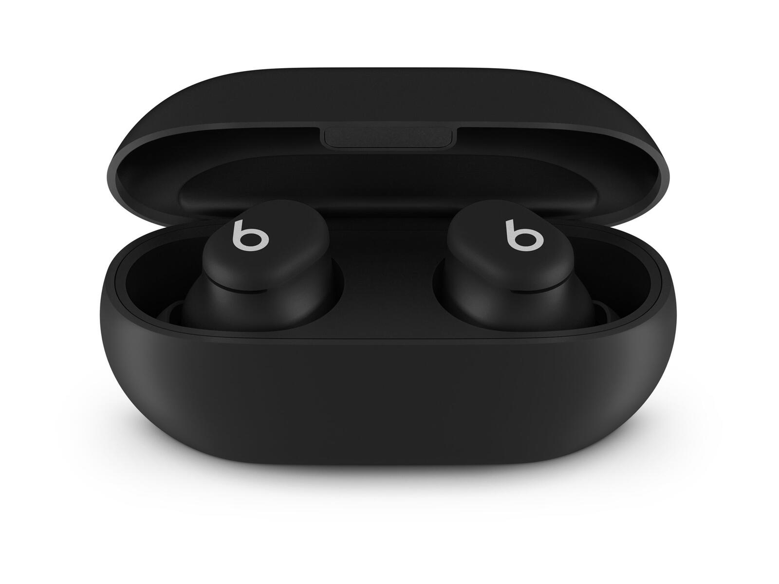 Apple Beats Solo Buds True Wireless-Kopfhörer mit Mikrofon - Mattschwarz MUVW3ZM/A