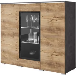KOMMODE Vera 120 mit weißer LED Beleuchtung