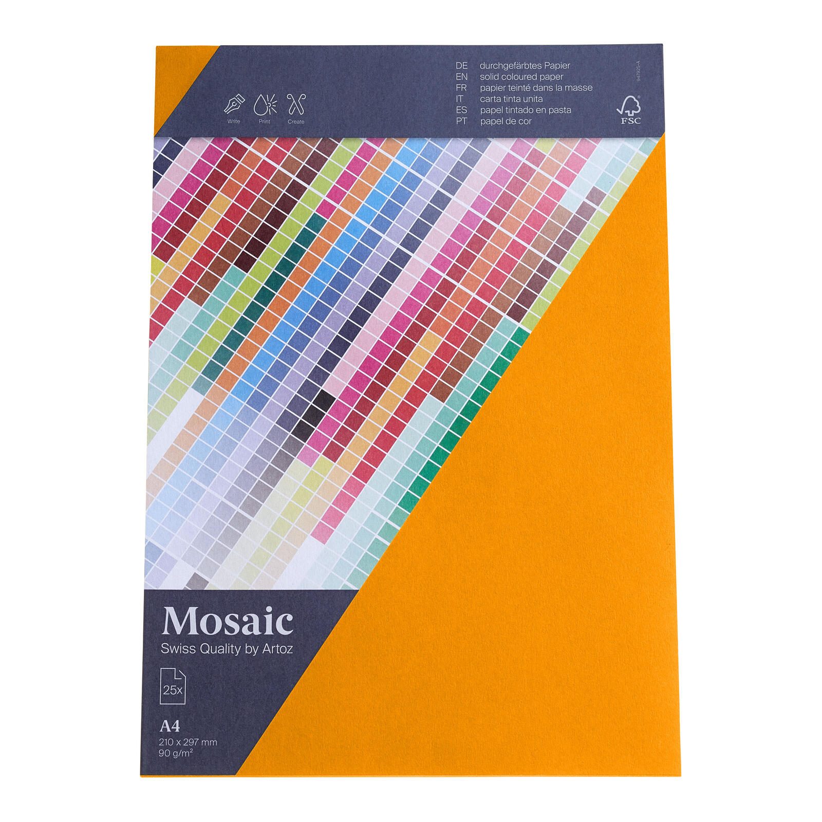 artoz Briefpapier DIN A4 90 g/m² Papaya 947925-227