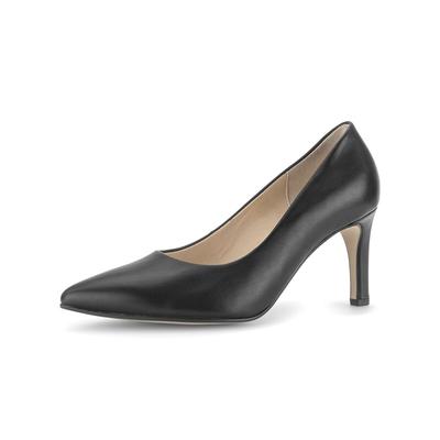 Pumps GABOR "Eleganter Pump", Damen, Gr. 37,5, schwarz, Schuhe Pumps
