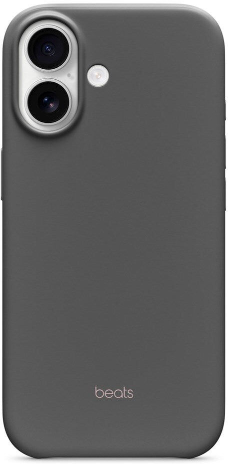 iPhone 17 Original Apple Beats Bagside Cover - MagSafe Kompatibel - Granite Gray