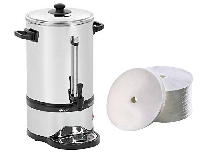 Bartscher Rundfilter Kaffeemaschine Pro Plus 100T + 250 Rundfilter