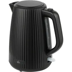 WASSERKOCHER aus Kunststoff Schwarz