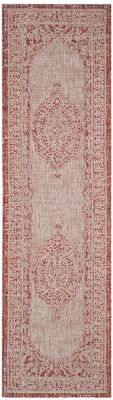 SAFAVIEH Courtyard Hedy Medallion Indoor/ Outdoor Waterproof Patio Backyard Rug