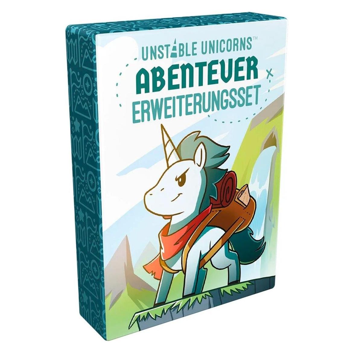 Unstable Games TTUD0009 - Unstable Unicorns - Abenteuer, für 2-8 Spieler, ab 8 Jahren (DE-Erweiterung) (Deutsch, 2 - 8 Spieler) (TTUD0009)