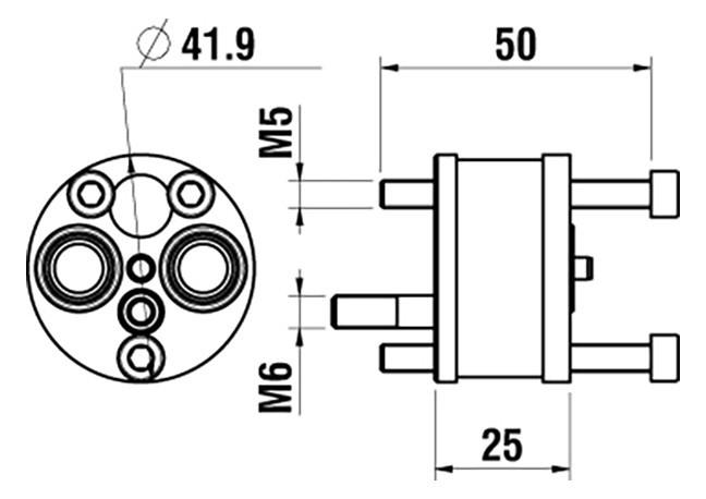 LAUFEN Verlängerungssatz SIMIBOX 2-Point HF530023000000