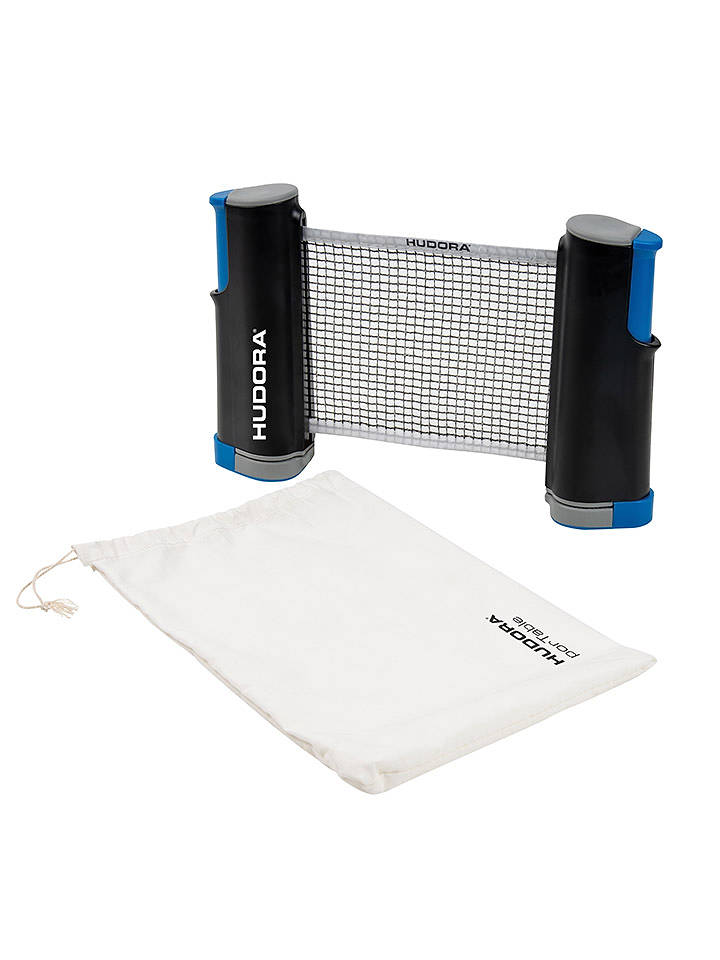Hudora Tischtennisnetz "To Go" in Schwarz/ Weiß - onesize